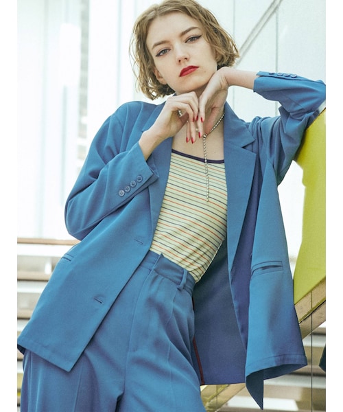 jouetie（ジュエティ）の「ダブルブレストジャケット【セットアップ