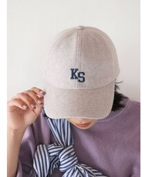 Ungrid | ウール混ロゴCAP(キャップ)