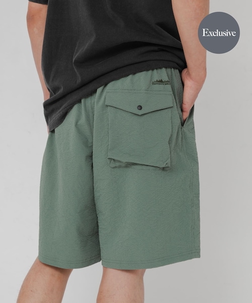 URBAN RESEARCH(アーバンリサーチ)の「『別注』THOUSAND MILE×URBAN RESEARCH SWIM SHORTS(その他パンツ・メンズ・BLACK/CHARCOAL/S.KHAKI/S.BLUE/BURGUNDY・M/L)」の3枚目の写真
