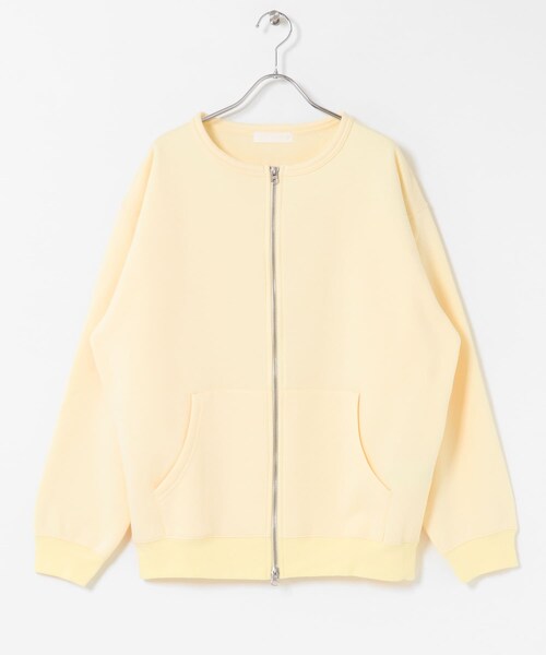 SENSE OF PLACE by URBAN RESEARCH(センスオブプレイスバイアーバンリサーチ)の「ウラキモウクルーネックジップスウェット(スウェット・メンズ・BLACK/GRAY/IVORY・M/L)」の11枚目の写真