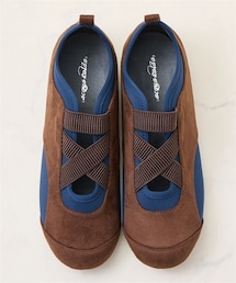 nissen | 【ゆったり幅広】痛いところにやさしいゴムベルトデザインシューズ（ワイズ４Ｅ）(その他シューズ)