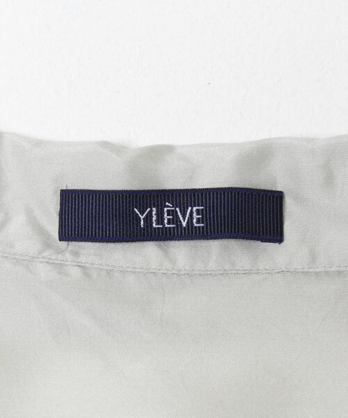 URBAN RESEARCH(アーバンリサーチ)の「YLEVE SILK HABUTAE PAJAMA SHIRTS(シャツ/ブラウス・メンズ・010 SUMI/110 ICE BL・3/4)」の14枚目の写真