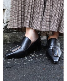 MURUA | メタルスクエアパンプス(パンプス)