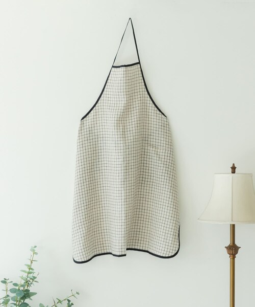 URBAN RESEARCH DOORS（アーバンリサーチドアーズ）の「fog linen work　リネンパイピングエプロン（キッチンツール・メンズ・ナチュラル/ジェン・-）」の2枚目の写真