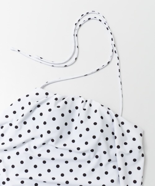 RODE SKO（ロデスコ）の「ドット柄ワンピース∴（水着・レディース・DOT・FREE）」の12枚目の写真