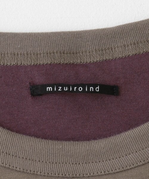 URBAN RESEARCH DOORS(アーバンリサーチドアーズ)の「mizuiro ind reversible t-shirts(Tシャツ/カットソー・レディース・blk×beige/brown×blk/gray×ppl・FREE)」の15枚目の写真