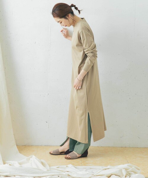 URBAN RESEARCH ROSSO（アーバンリサーチロッソ）の「GICIPI　AMETISTA（ワンピース・レディース・DESERTO/GIRASOLE・-）」の9枚目の写真