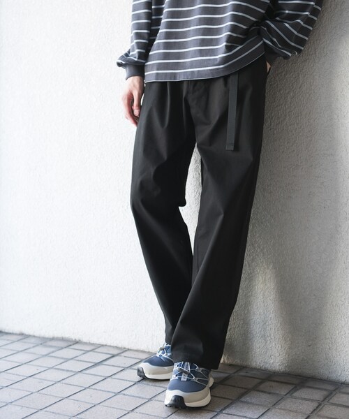 URBAN RESEARCH DOORS(アーバンリサーチドアーズ)の「ウェビングベルトチノパンツ(その他パンツ・メンズ・BLACK/CHARCOAL/MOCHA/OLIVE・S/M/L)」の15枚目の写真