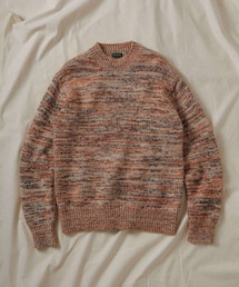 ADAM ET ROPE' | 【WILD LIFE TAILOR】MELANGE LOW GAUGE KNIT(ニット/セーター)