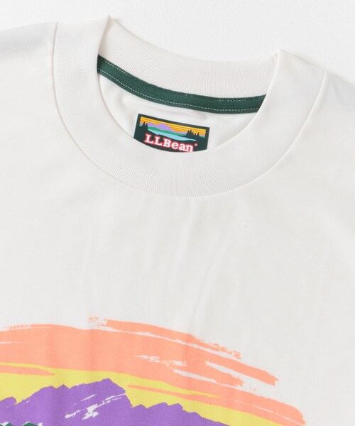URBAN RESEARCH DOORS（アーバンリサーチドアーズ）の「L.L.Bean　Canton Mt Lake Graphic T-shirts（Tシャツ/カットソー・メンズ・Off white/Sand/Navy/Pink・M/L/XL）」の7枚目の写真