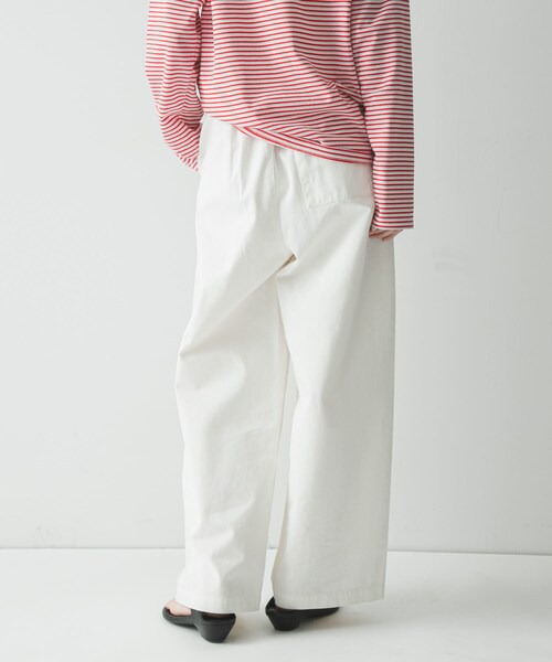 URBAN RESEARCH（アーバンリサーチ）の「『3サイズ展開』チノイージーパンツ（その他パンツ・レディース・OFF WHITE/NAVY/LT PINK・36/38/40）」の7枚目の写真
