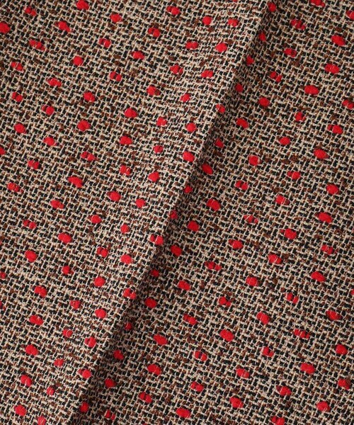 ROPE'（ロペ）の「【Masaco Teranishi（マサコテラニシ）】PAWPAW TWEED TROUSERS｜ツィードパンツ（スラックス・レディース・ダークブラウン・36/38）」の14枚目の写真