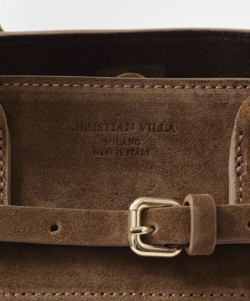 URBAN RESEARCH(アーバンリサーチ)の「CHRISTIAN VILLA 金具付きスウェードトート(トートバッグ・レディース・TABACCO・-)」の7枚目の写真