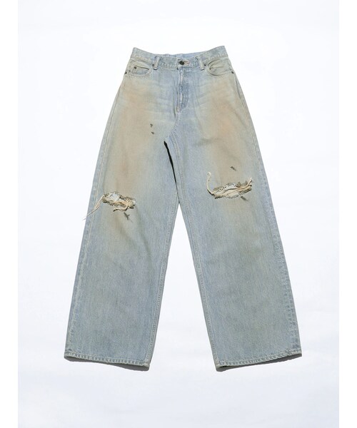 EMODA（エモダ）の「【VEQUM】KAI LOOSE JEANS（その他・レディース・ブラック/アイスブルー・24/25/26）」の5枚目の写真