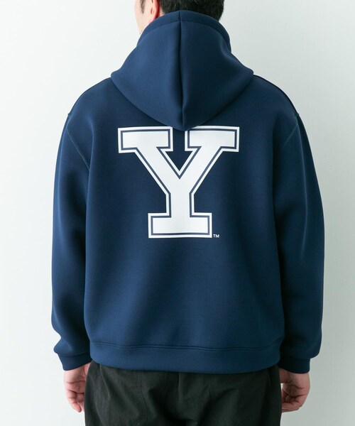 URBAN RESEARCH Sonny Label（アーバンリサーチサニーレーベル）の「カレッジプリントダンボールパーカー（パーカー・メンズ・アイスグレー/チャコール/ネイビー・M/L）」の5枚目の写真