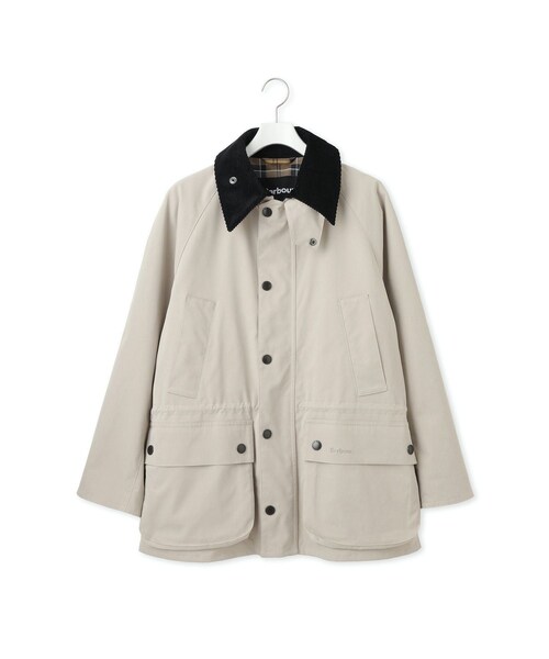ADAM ET ROPE'(アダムエロペ)の「【Barbour for ADAM ET ROPE'】別注Shirring Bedale(その他アウター・レディース・ブラック/ベージュ・34/36)」の20枚目の写真