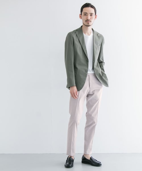 URBAN RESEARCH（アーバンリサーチ）の「URBAN RESEARCH Tailor　MERIDIANA コットンドレスパンツ（スラックス・メンズ・RED/BROWN/NAVY・44/46/48/50）」の5枚目の写真