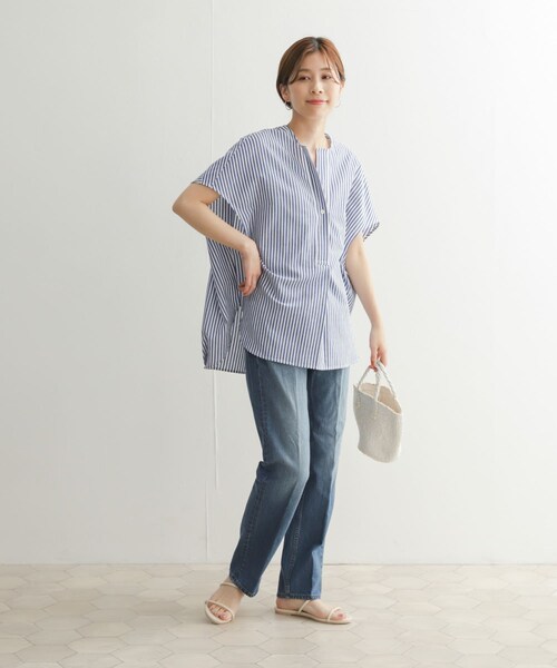 URBAN RESEARCH DOORS(アーバンリサーチドアーズ)の「ハイライズデニムパンツ(デニムパンツ・レディース・INDIGO/BLACK・36/38)」の19枚目の写真