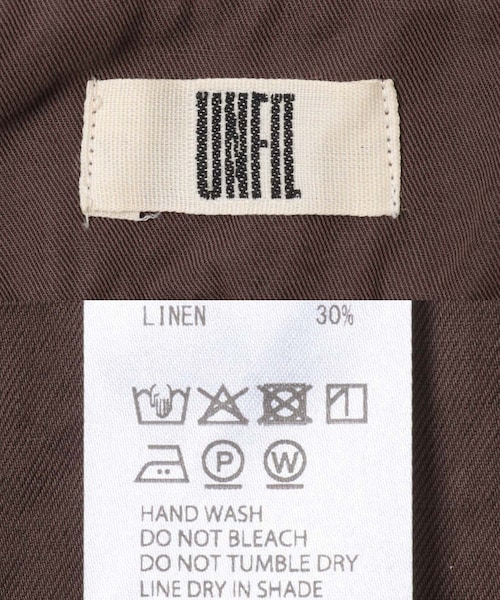 URBAN RESEARCH DOORS(アーバンリサーチドアーズ)の「unfil GARMENTDYEINGCAMISOLE(キャミソール・レディース・stone/brown・1)」の17枚目の写真