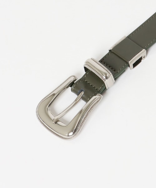 SENSE OF PLACE by URBAN RESEARCH（センスオブプレイスバイアーバンリサーチ）の「FLウエスタンベルト25mm（ベルト・メンズ・BLACK/BROWN/KHAKI・one）」の10枚目の写真