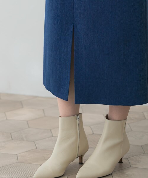 URBAN RESEARCH ROSSO（アーバンリサーチロッソ）の「ボタンデザインタイトスリットスカート（スカート・レディース・CHECK/L.GREIGE/INDIGO・36/38）」の15枚目の写真