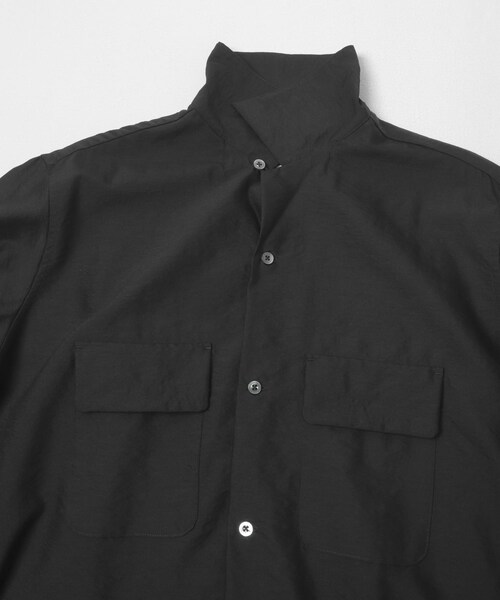 URBAN RESEARCH（アーバンリサーチ）の「Unlikely　Sports Open L/S Wool/Nylon（シャツ/ブラウス・メンズ・Black・M/L/XL）」の8枚目の写真