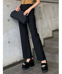 EMODA | シャーリングフレアパンツ(その他パンツ)