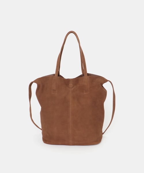 URBAN RESEARCH(アーバンリサーチ)の「Morphee 3WAY MEDIUM TOTE(トートバッグ・メンズ・SUEDE BR・ML)」の1枚目の写真