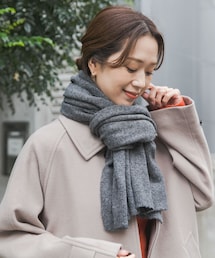 メランジニットストール