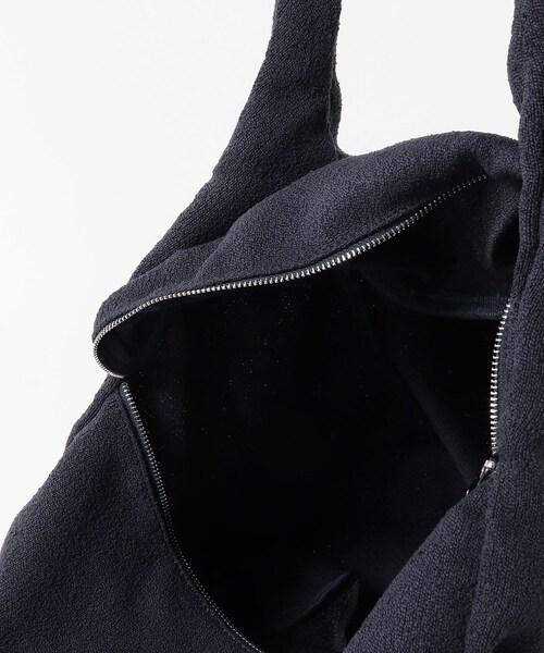 KBF（ケイビーエフ）の「パイル2WAYイージーBAG（トートバッグ・レディース・IVORY/NAVY・One）」の20枚目の写真