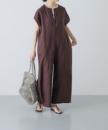 かぐれ | 『2サイズ展開』リネンオールインワン(その他パンツ)