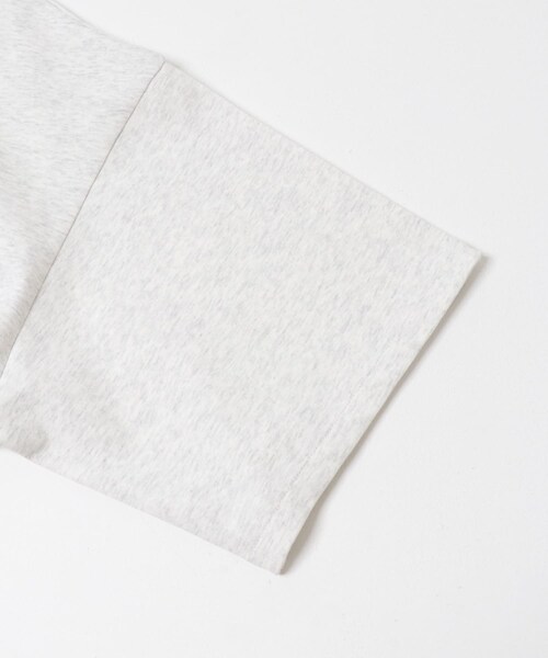 SENSE OF PLACE by URBAN RESEARCH（センスオブプレイスバイアーバンリサーチ）の「ダンボールポンチハーフジップショートスリーブTシャツ（Tシャツ/カットソー・メンズ・BLACK/TOP GRAY/CHARCOAL/YELLOW・M/L）」の7枚目の写真