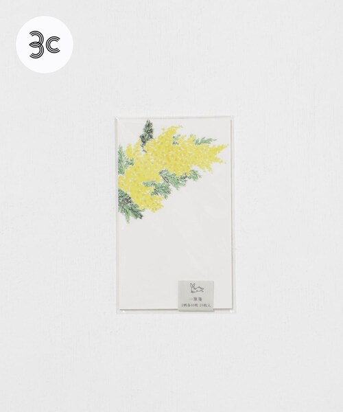 URBAN RESEARCH(アーバンリサーチ)の「はるかぜ染色工房 一筆箋(その他雑貨・メンズ・ミモザ/アイリス/スミレ/ダリア/小鳥/オリーブ・0)」の7枚目の写真