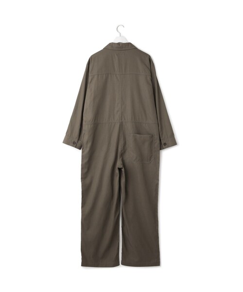 ADAM ET ROPE'（アダムエロペ）の「【Le Minor for ADAM ET ROPE'】別注 COMBINAISON AR（サロペット/オーバーオール・レディース・ブラウン/ネイビー・F）」の17枚目の写真