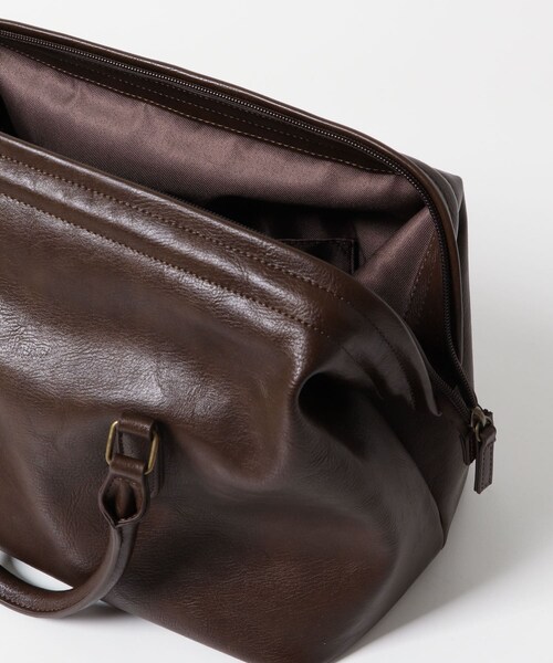KBF（ケイビーエフ）の「ガマグチボストンBAG（ボストンバッグ・レディース・D.BROWN/BLACK・one）」の22枚目の写真