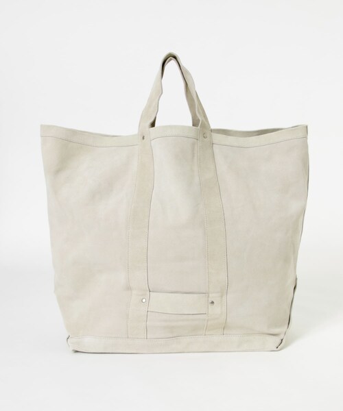 URBAN RESEARCH(アーバンリサーチ)の「SEVEN BY SEVEN LEATHER TOTE BAG(トートバッグ・メンズ・020 GRY/010 BLK/030 WHT・FREE)」の1枚目の写真