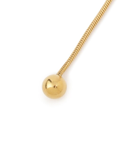 ROPE' PICNIC(ロペピクニック)の「ステンレスビッグパールスライドY字ネックレス(ネックレス・レディース・ゴールド/シルバー・F)」の17枚目の写真