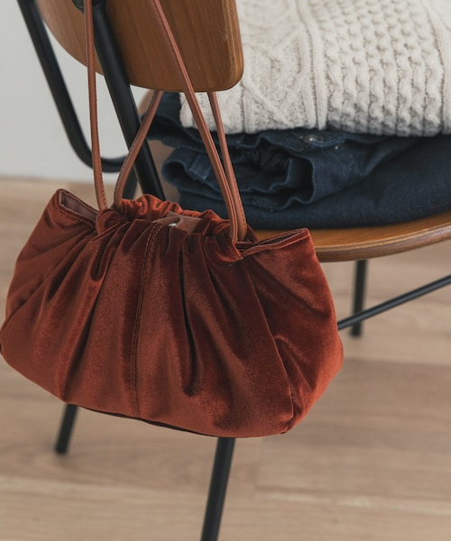 お纏めリクエスト※カーキブラウンベロア巾着バッグ♡ブラックWデニム3wayバッグ お纏めリクエスト※カーキブラウンベロア巾着バッグ♡ブラックWデニム