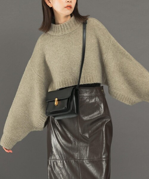 URBAN RESEARCH ROSSO（アーバンリサーチロッソ）の「クロップドマルチウェイニット（ニット/セーター・レディース・beige/aqua・FREE）」の10枚目の写真