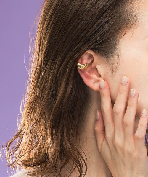URBAN RESEARCH ROSSO（アーバンリサーチロッソ）の「Favorible　Beans earcuff（イヤリング・レディース・GOLD/SILVER・FREE）」の10枚目の写真