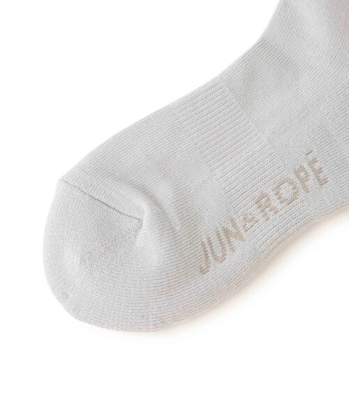 ROPE'(ロペ)の「クールマックスラメ使いハイソックス(ソックス/靴下・レディース・ブラック/グレー/ホワイト/ネイビー・F)」の11枚目の写真