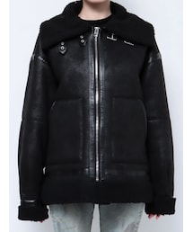 EMODA | オーバーカラーコクーンB-3(ムートンコート)