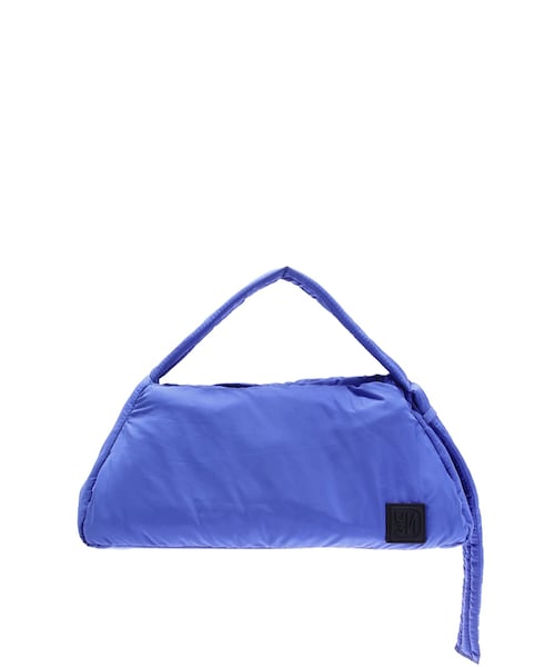 UN3D.（アンスリード）の「PADDED TRIANGLE MINI BAG（ハンドバッグ・レディース・ブラック/レッド/ライム/ブルー/シルバー・F）」の11枚目の写真