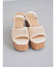 dazzlin | クリアコルクサンダル(サンダル)