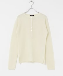 かぐれ | YLEVE ALPACA KNIT HENLY NECK(ニット/セーター)
