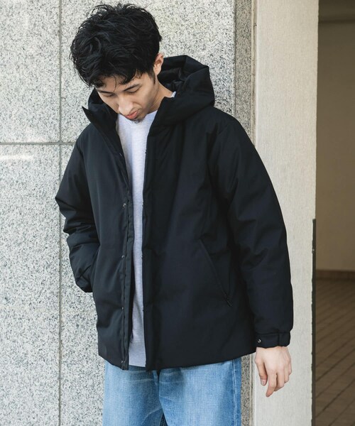 URBAN RESEARCH DOORS(アーバンリサーチドアーズ)の「ウールブレンドラミネートダウンパーカー(その他アウター・メンズ・BROWN/CHARCOAL/BLACK・M/L)」の17枚目の写真