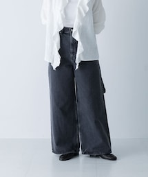 かぐれ | YLEVE DENIM HIGH WAIST WIDE(デニムパンツ)