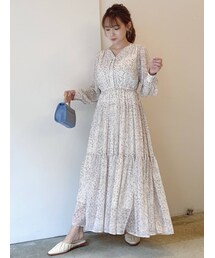 dazzlin | フリージアティアードワンピース(ワンピース)