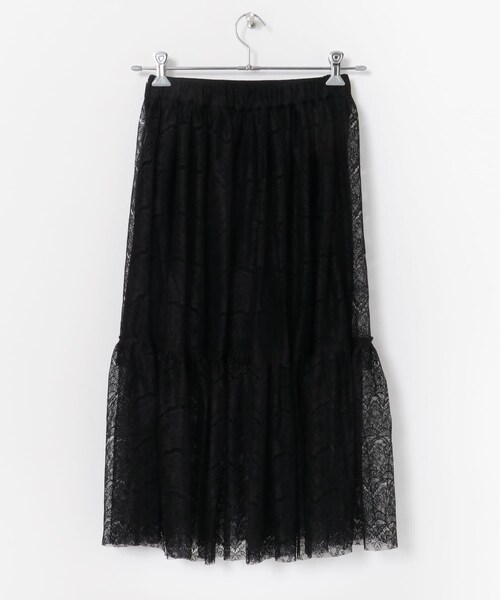 THE GOODLAND MARKET(ザグッドランドマーケット)の「SREU Layered Lace Skirt(スカート・レディース・WHITE1/WHITE2/BLACK1/BLACK2・M)」の16枚目の写真