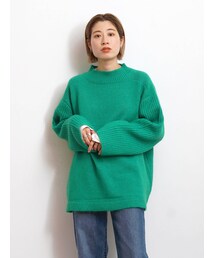 Ungrid | 【WEB限定】バックスリットルーズニット(ニット/セーター)